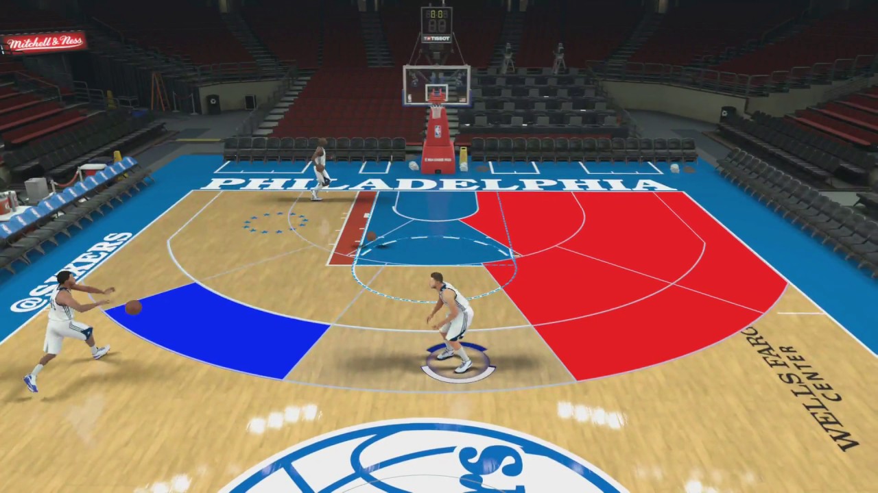 NBA 2k Shooting Zone Test - YouTube