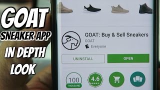 GOAT Sneaker App in depth look! screenshot 4