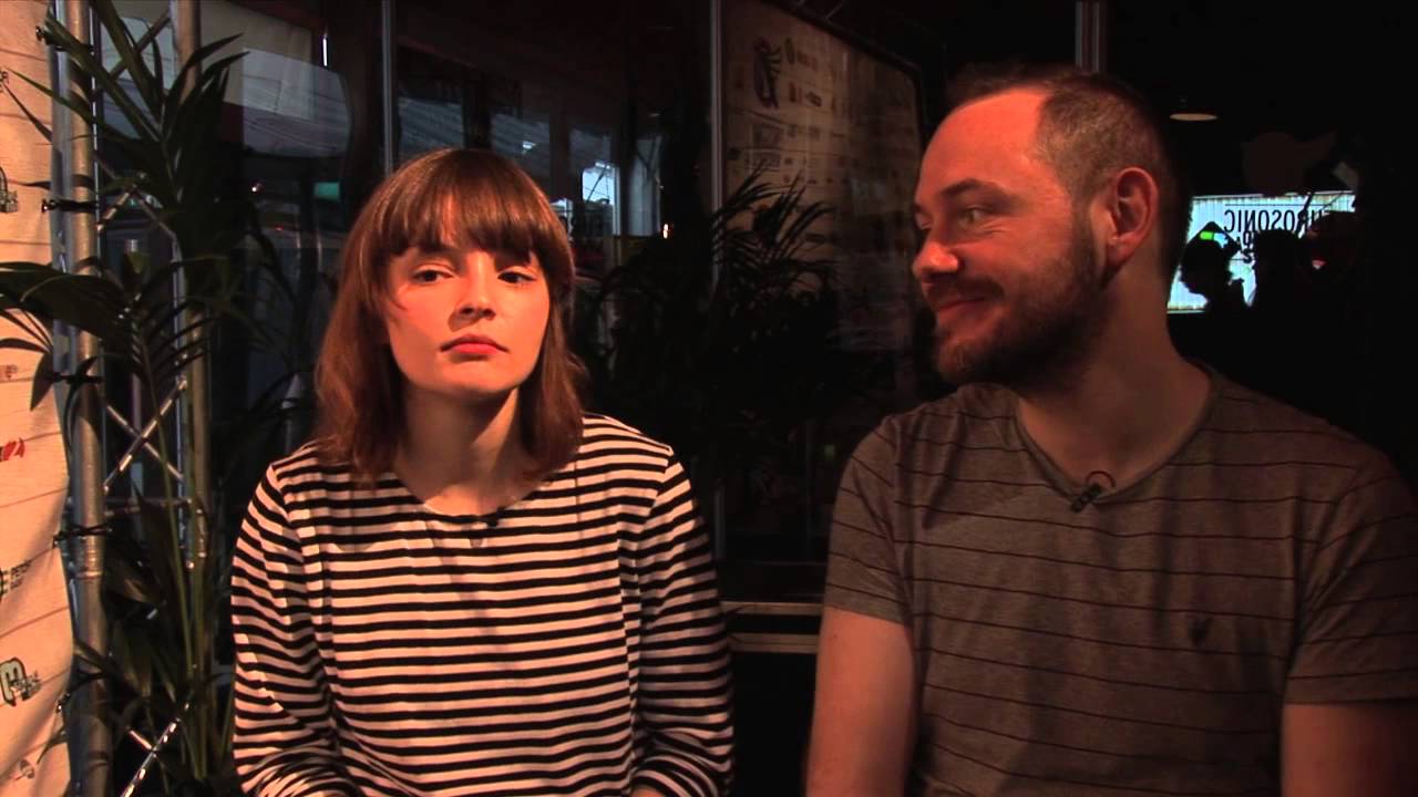 Chvrches interview - Lauren and Iain (part 1)