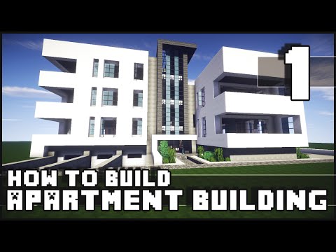 Minecraft - Modern Apartment Complex &amp; Shops | Doovi