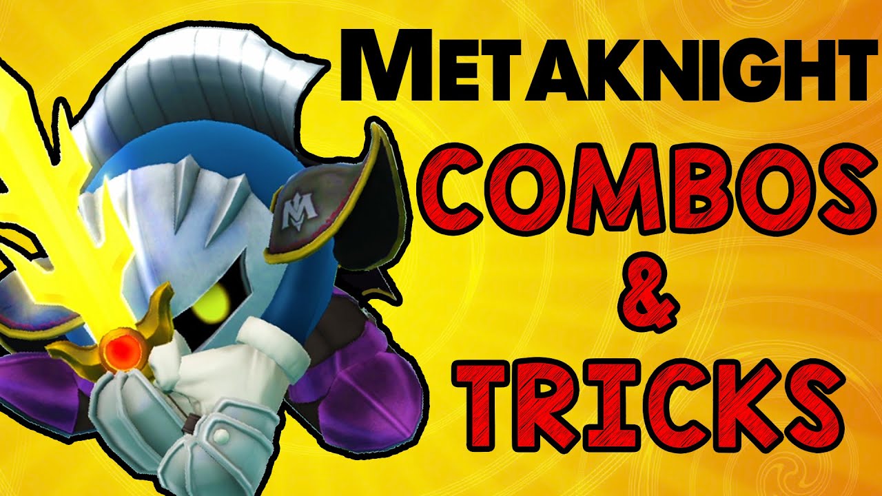 Metaknight Combos & Tricks! (Smash Wii U/3DS)