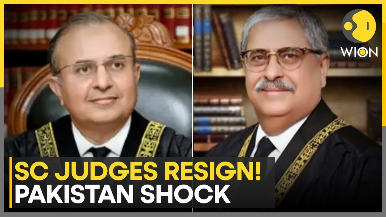Pakistan Shocker: Two Supreme Court Judges Resign | Supreme Court Turmoil in Pakistan | WION