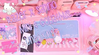 Razer X Sanrio Viper Mini & Goliathus Unboxing 💕💕💕 Kawaii Pink!  Kawaii Unboxing ❤️   4K screenshot 5