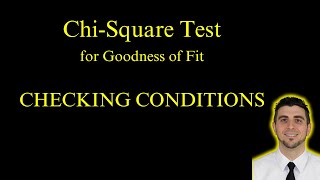How to Check the Conditions for a Chi Square Test for Goodness of Fit | AP Statistics