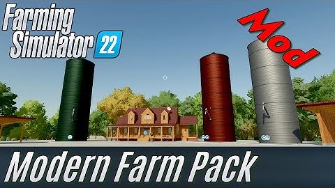 FS22: Modern Farm Pack aka Hörmann-Fan-Pack Mod Presentation - my own Mod