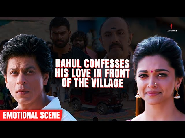 Rahul Expresses His Love for Meenamma | Chennai Express | Shah Rukh Khan & Deepika Padukone