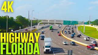 Tampa Bay, Florida Highway | 4K Driving Tour