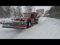 Plowing in Connecticut #snow #automobile #connecticut #winter #plowing #blizzard