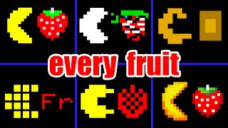 Pac-Man: Eating All Fruits in Every Version 🍒🍓🍊 screenshot 4