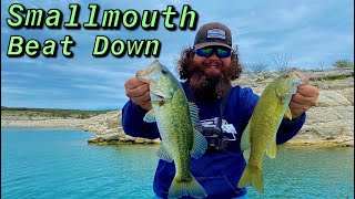 Amistad Smallmouth Beat Down!