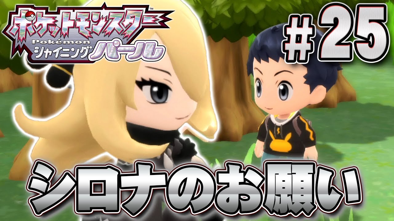 シロナお姉さまからお願いされちゃった！『ポケットモンスター