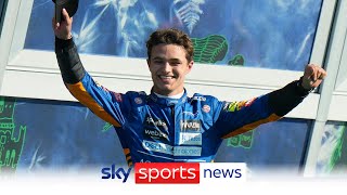 Lando Norris signs new contract to 2025 as McLaren ward Formula 1 rivals off British driver