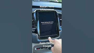 #CarPlay crash - how to fix - #Volvo #Infotainment #Reboot