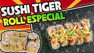 🍣 Como hacer TIGER ROLL | MAKI TIGER 🔥 Juan Pedro Cocina Sushi