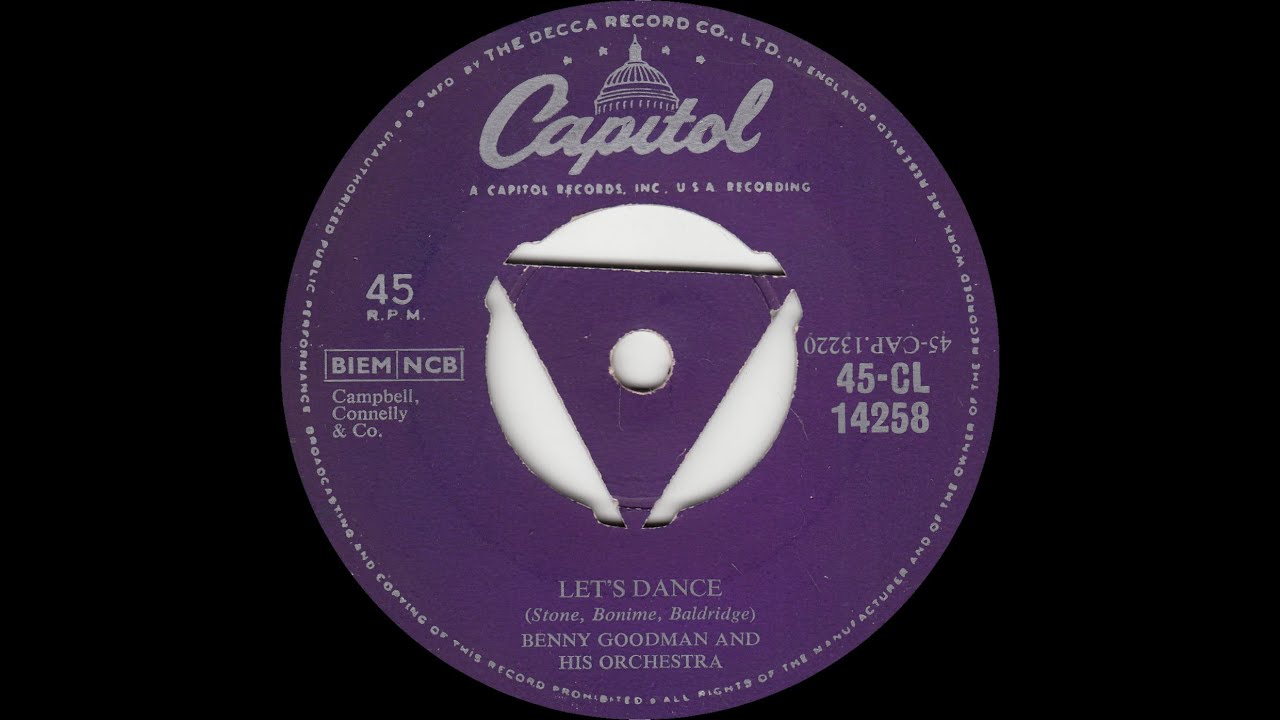 Mira Benny Goodman And His Orchestra - Let's Dance en YouTube Mira Benny Goodman And His Orchestra - Let's Dance en YouTube