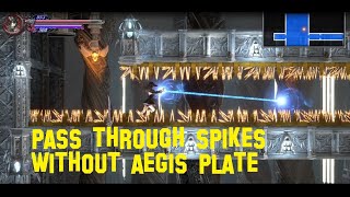 Bloodstained Ritual of the Night - How to pass thru spikes - Oriental Sorcery Lab w/out Aegis Plate