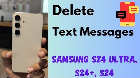 How to Delete Text Messages in Samsung Galaxy S24, S24 Plus, S24 Ultra | Delete Multiple Messages
