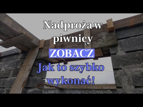 Wideo: Nadproża jastrychu - sufit do otwierania