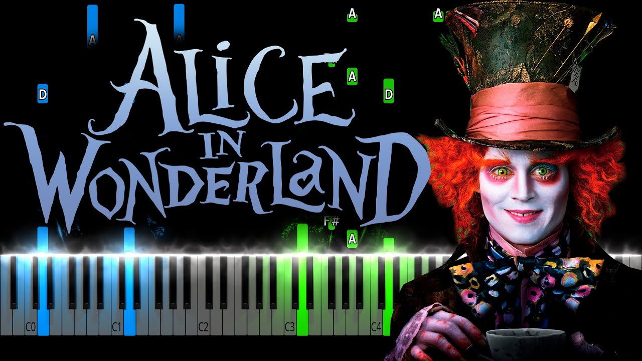 Alice's Theme From Alice in Wonderland Piano Tutorial Alice's Theme From Alice in Wonderland Piano Tutorial