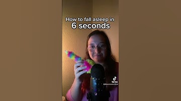 How to fall asleep in 6 seconds #shorts #shortsvideo #asmr