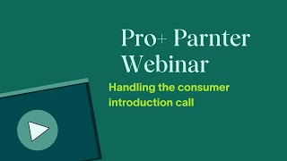 Handling the consumer introduction call
