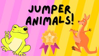 Jumper Animals for Kids I Fun educational Video for Toddlers and Kindergarteners 