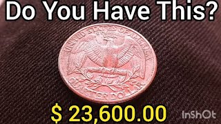DO YOU HAVE THIS? 👉 $ 23,600.00 👈 Don't Spend This Quarter ULTRA Rare Error Coin U.S Worth Money 