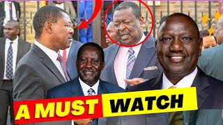 Ruto's Master Plan Revealed! Why He's Forcing Mudavadi - Wetangula to Merge ANC and Ford K into UDA💥