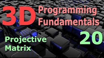 3D Programming Fundamentals [Projection Matrix] Tutorial 20