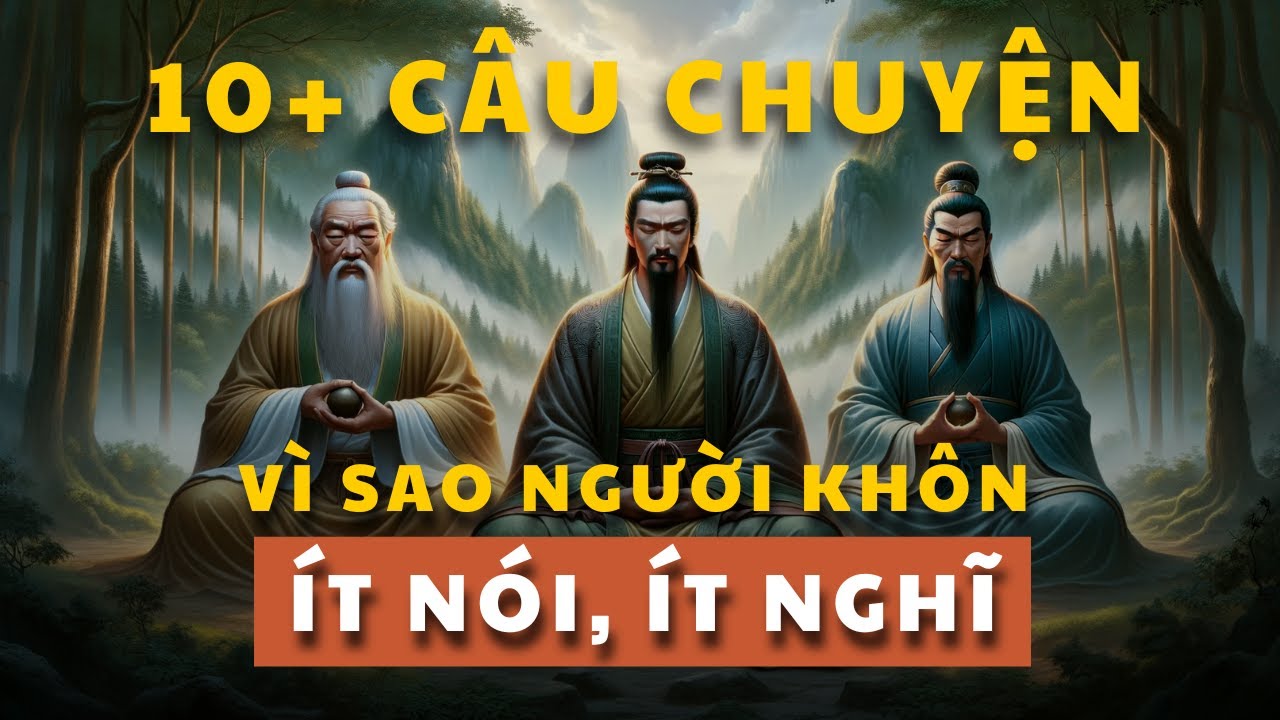 Outline Video Cổ nhân dạy 10 câu chuyện | Vì sao NGƯỜI KHÔN thường IM LẶNG | Tríết lý cuộc sống