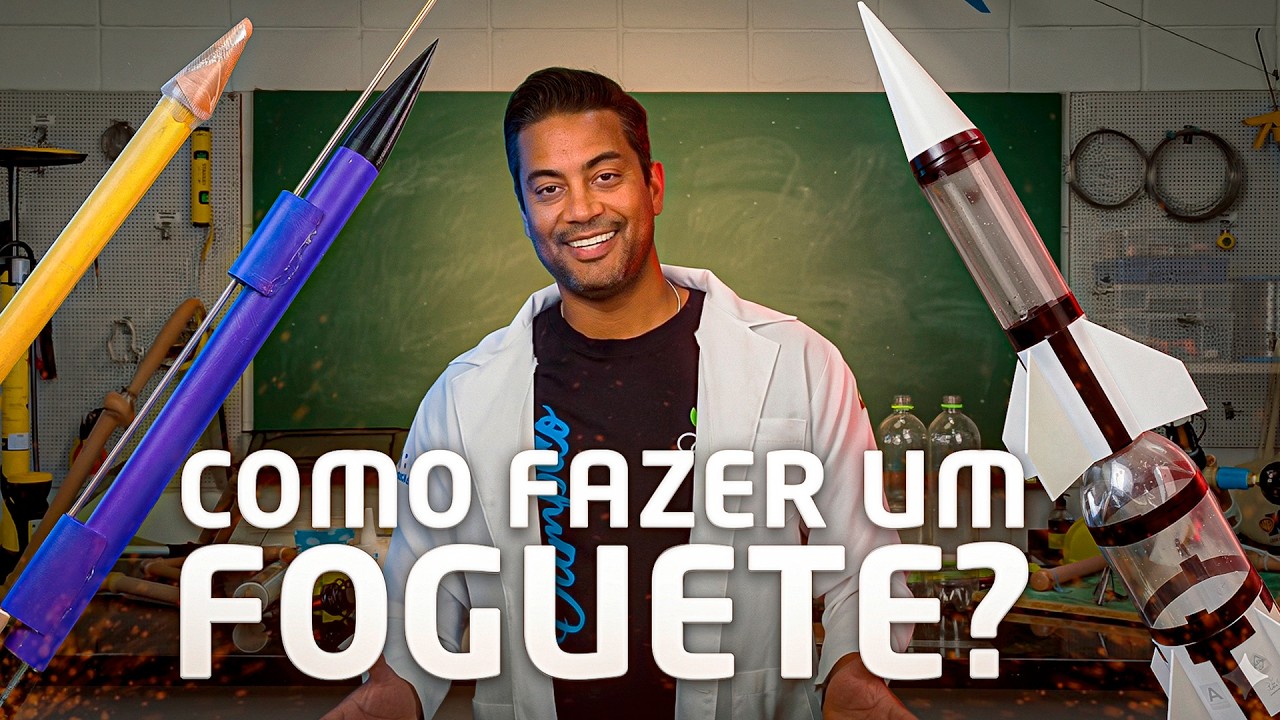 Ciência na Prática: Como fazer O MELHOR Foguete de Garrafa PET! 🚀