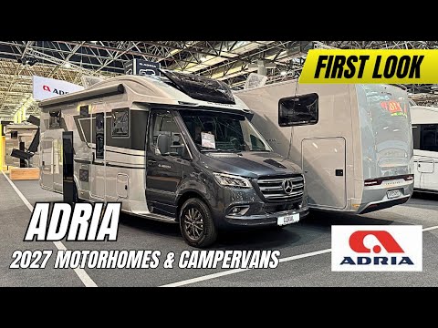 *NEW* Adria Motorhomes and Campervans 2027: SELECT & SUPREME
