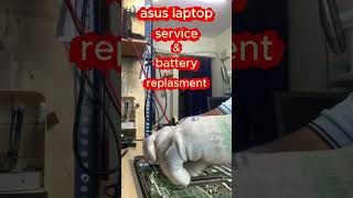 Laptop service & battery replasment. #laptopservice #ezgajets #repairs
