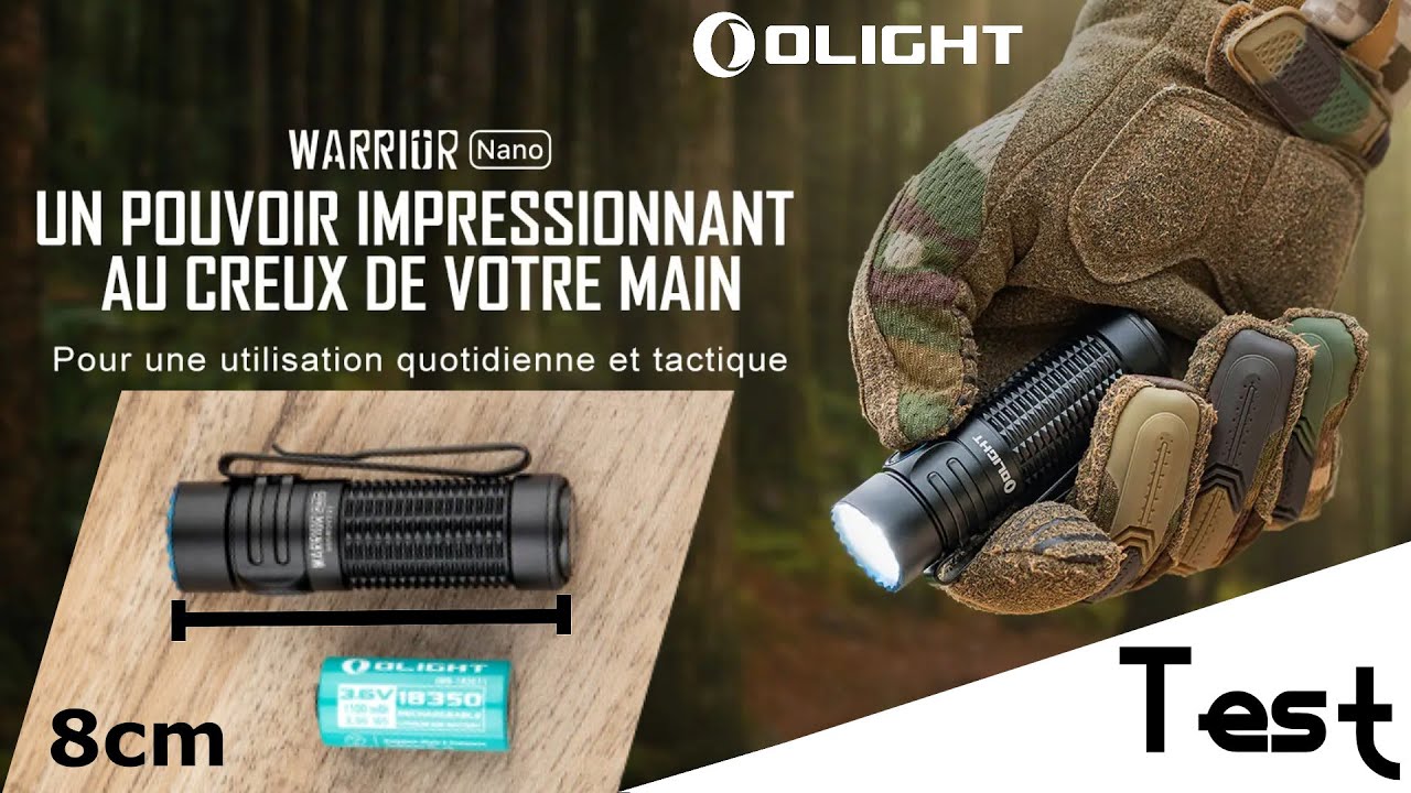 Lampes pour la survie - Lampe Olight Marauder X9R 