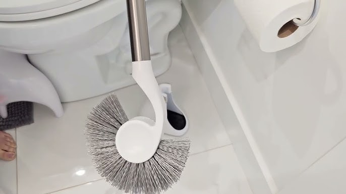 Simplehuman Toilet Plunger with Dome-Shaped Cover & Magnetic Collar