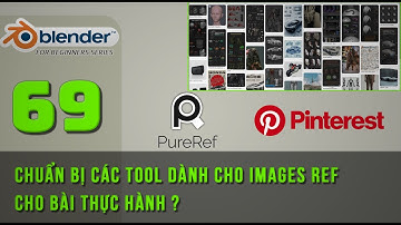 [Tự học Blender2025] Bài 69: Chuẩn bị các tool dành cho Image References ? Blender cơ bản