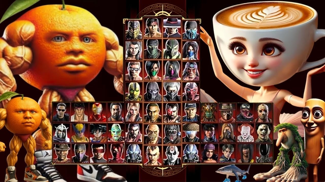 Mortal Kombat 9 - U DIN DIN DUN & BALLERINA MOD - Expert Tag Ladder - Gameplay @(1080p)60ᶠᵖˢ ✔