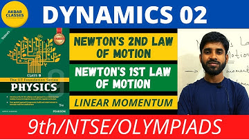 Class 9 | Dynamics 02 | Pearson IIT Foundation Series | Newton