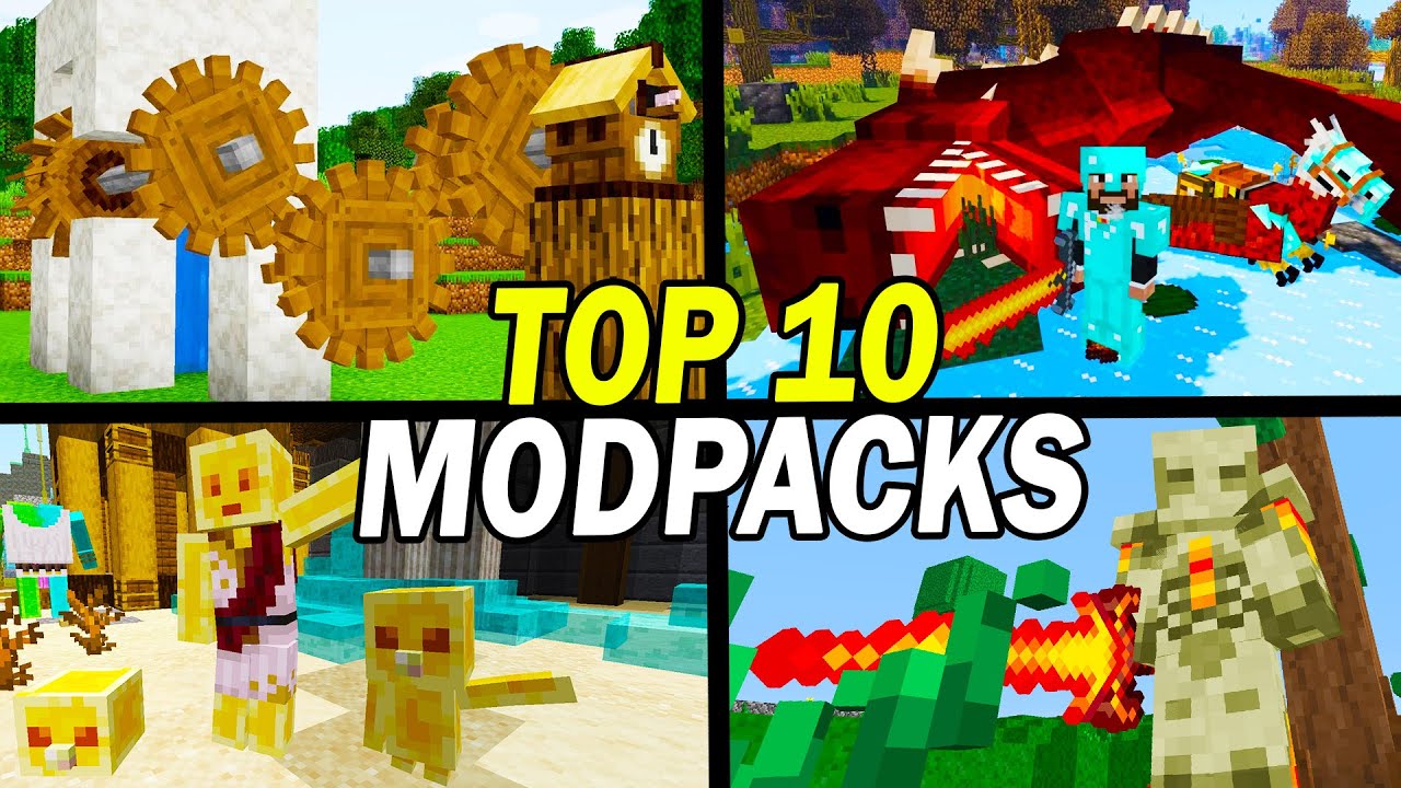 Top Best Minecraft Modpacks - YouTube