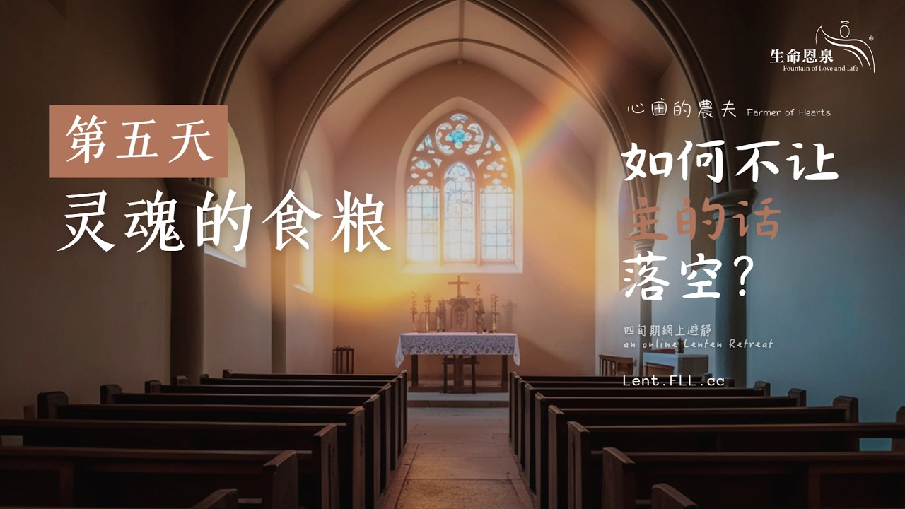 #如何不让主的话落空？ | 第五天 | 信任在当下 (普通话) #心田的农夫 - YouTube