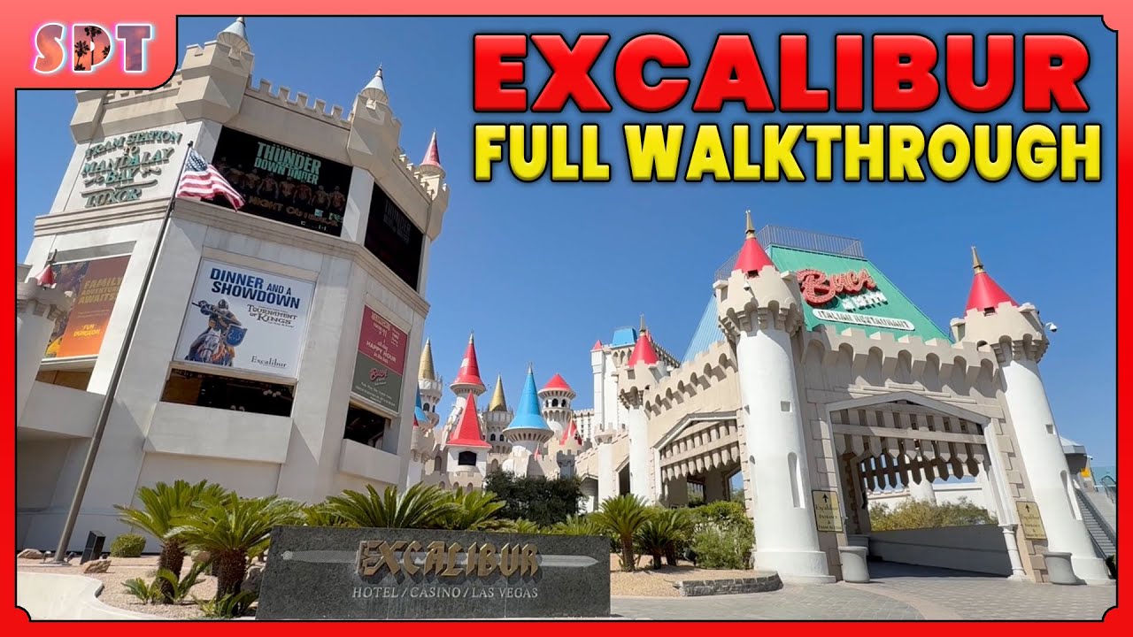 Excalibur Hotel & Casino Las Vegas | Full Walkthrough Tour 2025