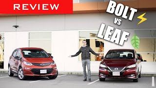 Comparison Review: Chevrolet Bolt EV ⚡ vs Nissan Leaf Plus 🍃
