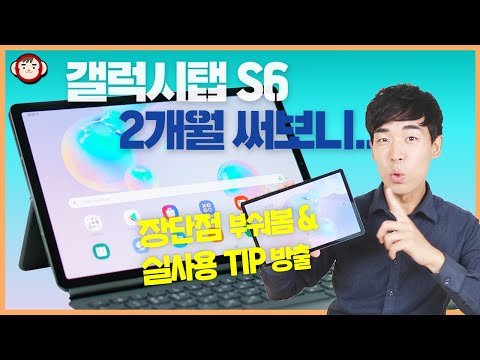 갤럭시탭 S6 2개월 실사용기, 장단점 및 실사용 TIP 대 방출!!!