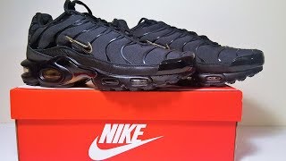 air max plus tn black gold