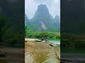 诗和远方旅行 桂林山水阳朔遇龙河 跟着快手去旅游 