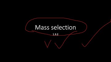 mass selection