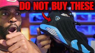 Do Not Buy The Jordan 14 University Blue They Are TRASH & ASHY AF!!