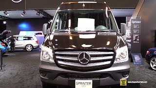 2015 Mercedes-Benz Sprinter 4x4 Cargo Van -Exterior and Interior Walkaround -2015 Montreal Auto Show