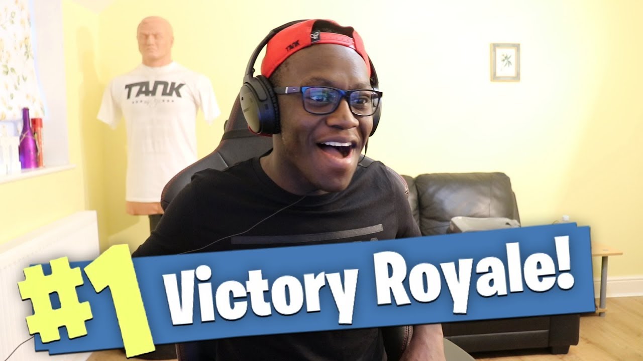 I WON A GAME IN FORTNITE: BATTLE ROYALE - YouTube