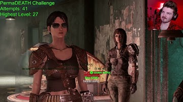 Fallout 4 PERMADEATH Ep. 26 | The Railroad Pistol (VOD)